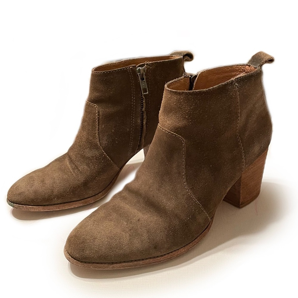 Madewell leather booties